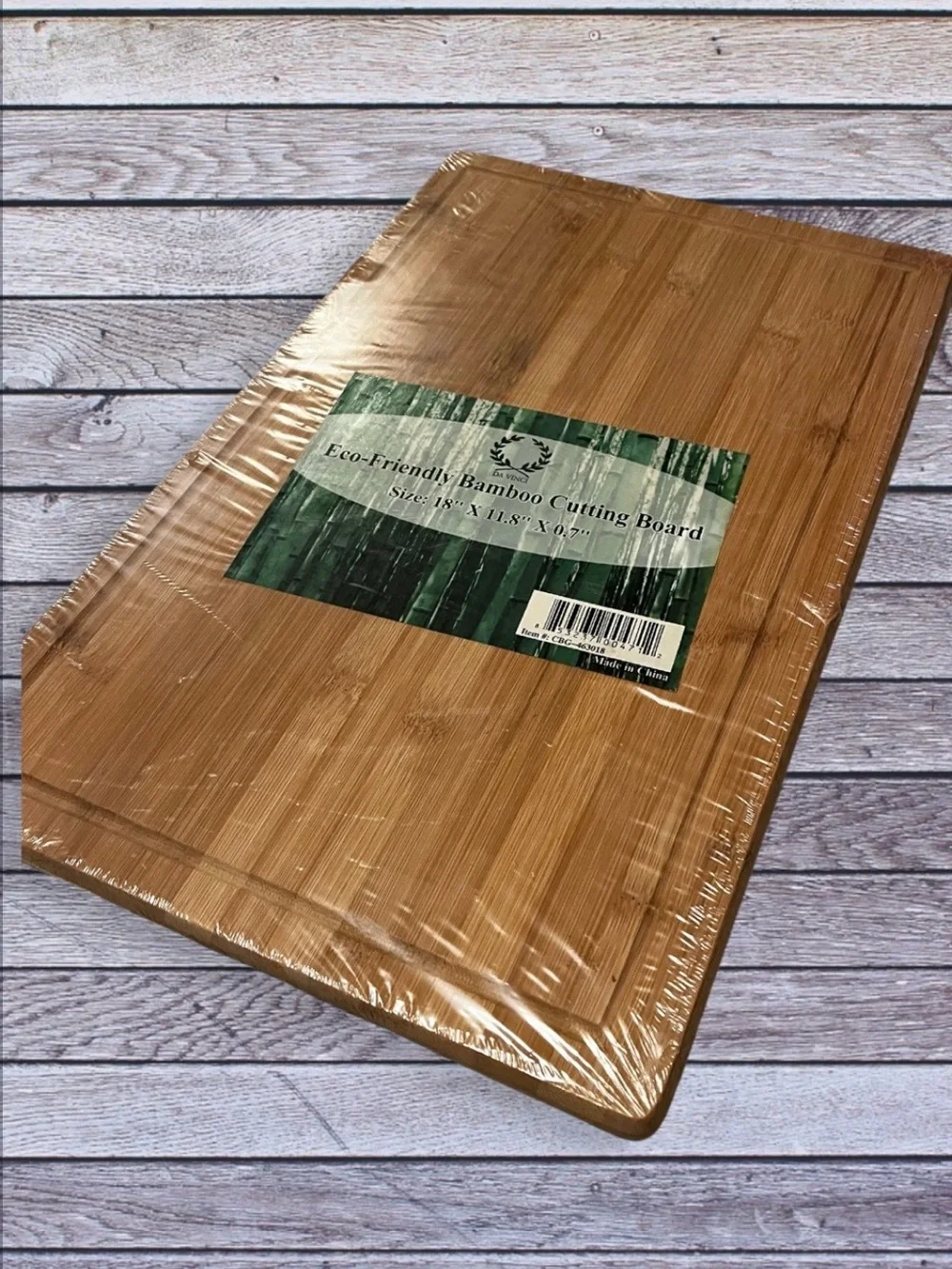 NEW Eco-Friendly Bamboo Cutting Board - Natural Bamboo